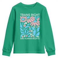 Trans Rights Youth Sweatshirt Protect Trans Social Justice LGBT - Wonder Print Shop