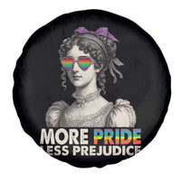 More Pride Less Prejudice Spare Tire Cover LGBTQ Proud Ally Pride Month - Wonder Print Shop