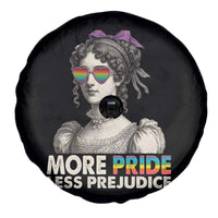 More Pride Less Prejudice Spare Tire Cover LGBTQ Proud Ally Pride Month - Wonder Print Shop