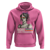 More Pride Less Prejudice Hoodie LGBTQ Proud Ally Pride Month - Wonder Print Shop