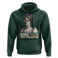 More Pride Less Prejudice Hoodie LGBTQ Proud Ally Pride Month - Wonder Print Shop