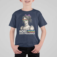 More Pride Less Prejudice T Shirt For Kid LGBTQ Proud Ally Pride Month - Wonder Print Shop