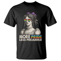 More Pride Less Prejudice T Shirt LGBTQ Proud Ally Pride Month - Wonder Print Shop