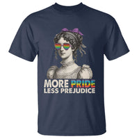 More Pride Less Prejudice T Shirt LGBTQ Proud Ally Pride Month - Wonder Print Shop