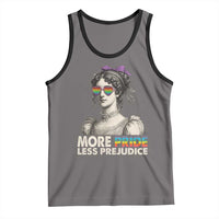 More Pride Less Prejudice Tank Top LGBTQ Proud Ally Pride Month - Wonder Print Shop