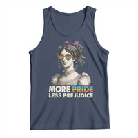 More Pride Less Prejudice Tank Top LGBTQ Proud Ally Pride Month - Wonder Print Shop