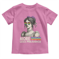 More Pride Less Prejudice Toddler T Shirt LGBTQ Proud Ally Pride Month - Wonder Print Shop