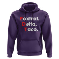 Foxtrot Delta Taco Hoodie Subtle FDT Resist - Wonder Print Shop