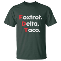 Foxtrot Delta Taco T Shirt Subtle FDT Resist - Wonder Print Shop