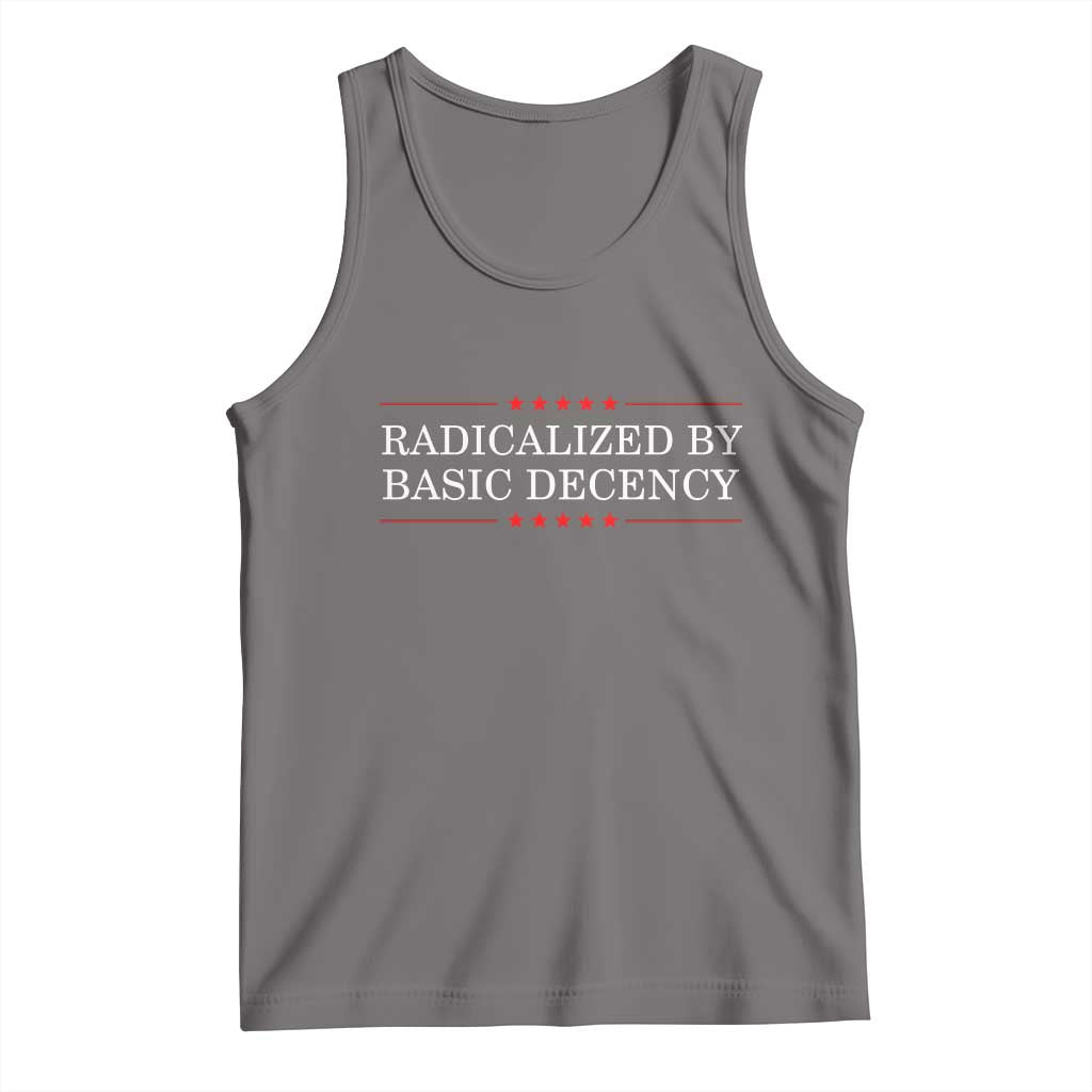 Radicalized By Basic Decency Tank Top Feminist Activist Protest - Wonder Print Shop