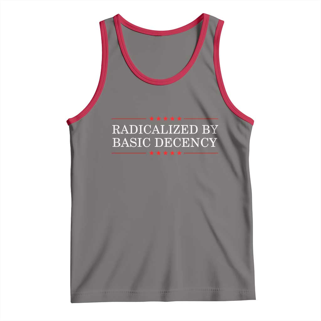 Radicalized By Basic Decency Tank Top Feminist Activist Protest - Wonder Print Shop
