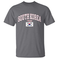 South Korea National Team T Shirt Retro Vintage Sport Varsity Korean Flag