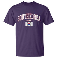 South Korea National Team T Shirt Retro Vintage Sport Varsity Korean Flag
