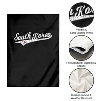 South Korea Garden Flag Retro Script Sport Korean Flag