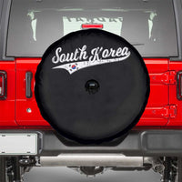 South Korea Spare Tire Cover Retro Script Sport Korean Flag