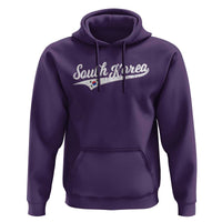 South Korea Hoodie Retro Script Sport Korean Flag