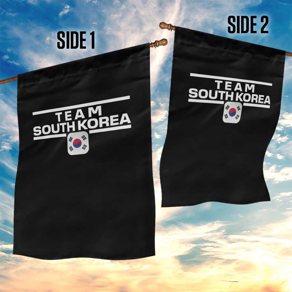 Team South Korea Korean Flag Garden Flag