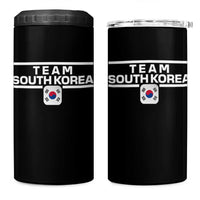 Team South Korea Korean Flag 4 in 1 Can Cooler Tumbler