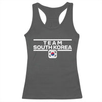 Team South Korea Korean Flag Racerback Tank Top