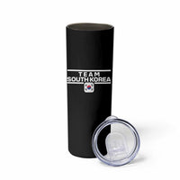 Team South Korea Korean Flag Skinny Tumbler