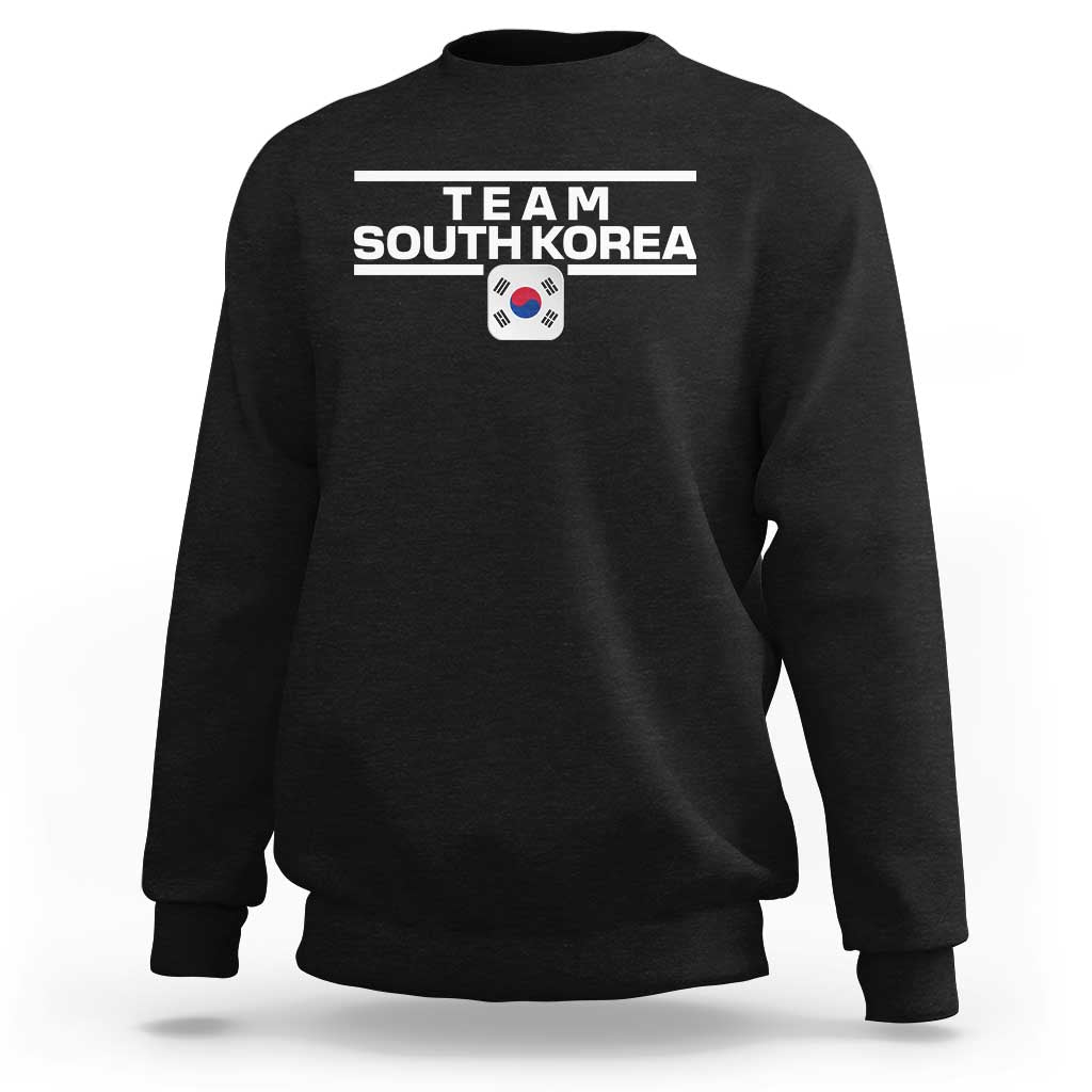 Team South Korea Korean Flag Sweatshirt