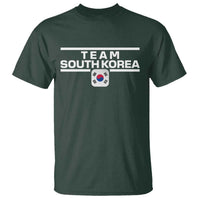 Team South Korea Korean Flag T Shirt
