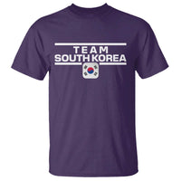 Team South Korea Korean Flag T Shirt