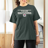 Team South Korea Korean Flag T Shirt For Women