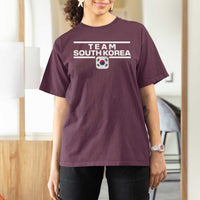 Team South Korea Korean Flag T Shirt For Women