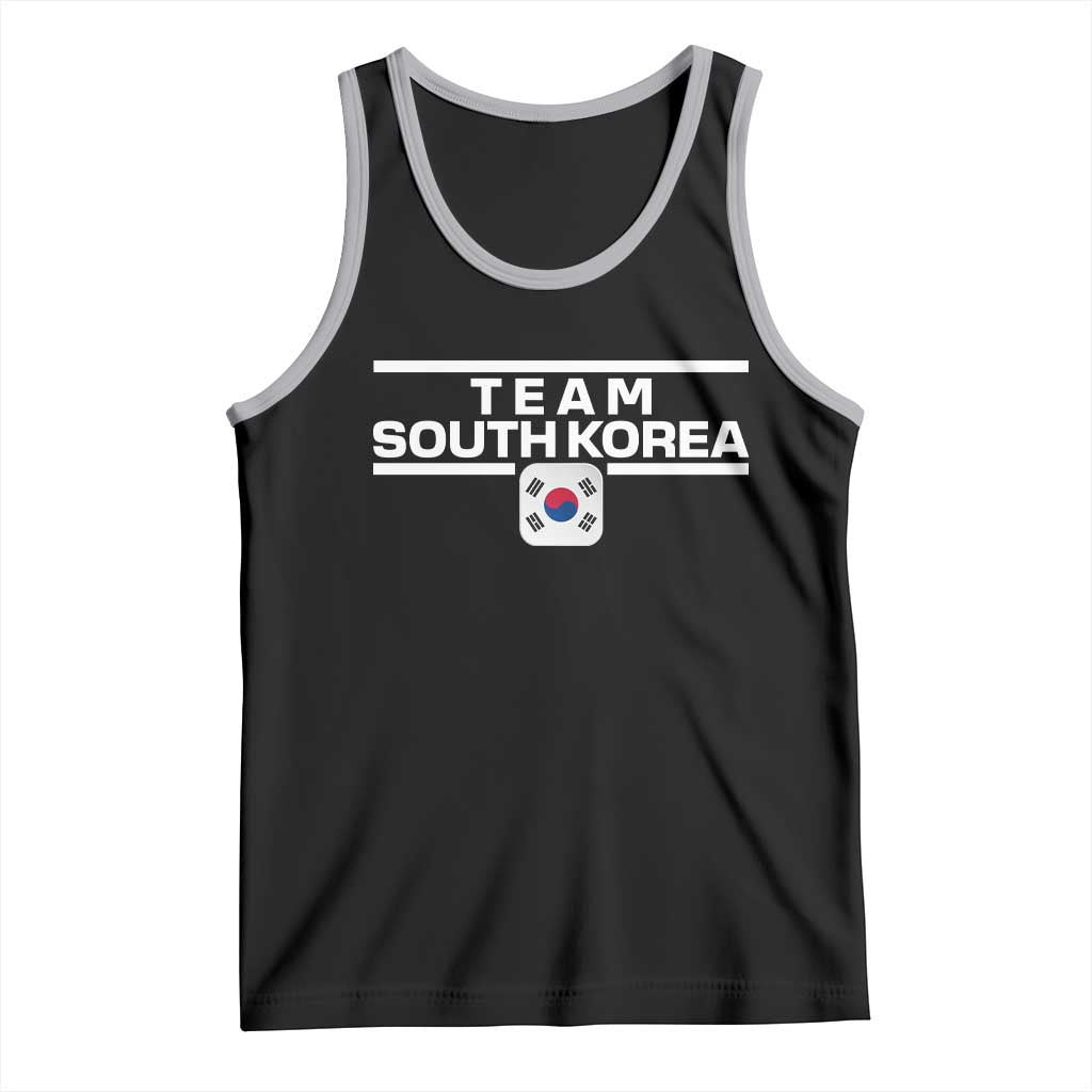 Team South Korea Korean Flag Tank Top