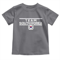 Team South Korea Korean Flag Toddler T Shirt