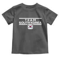 Team South Korea Korean Flag Toddler T Shirt