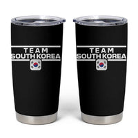 Team South Korea Korean Flag Tumbler Cup