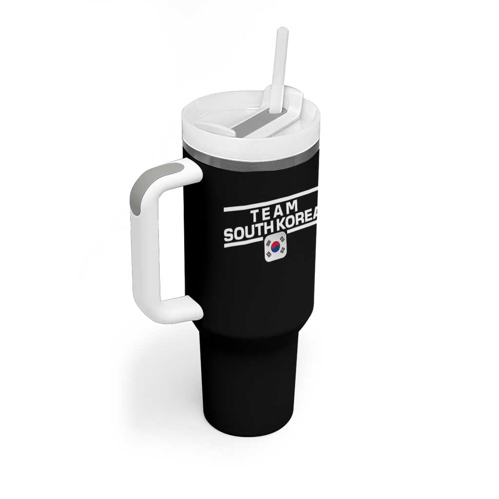 Team South Korea Korean Flag Tumbler With Handle