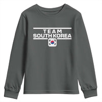 Team South Korea Korean Flag Youth Sweatshirt