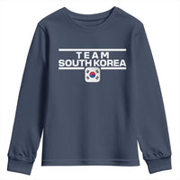 Team South Korea Korean Flag Youth Sweatshirt