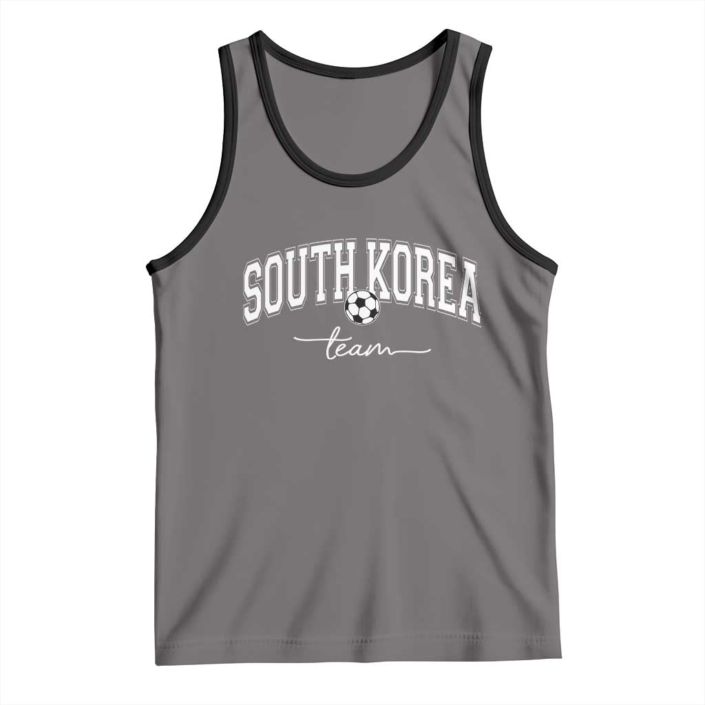South Korea Soccer Team Tank Top Retro Korea National Football Fan