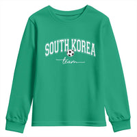 South Korea Soccer Team Youth Sweatshirt Retro Korea National Football Fan