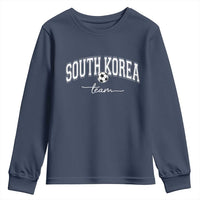 South Korea Soccer Team Youth Sweatshirt Retro Korea National Football Fan