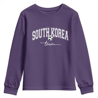 South Korea Soccer Team Youth Sweatshirt Retro Korea National Football Fan
