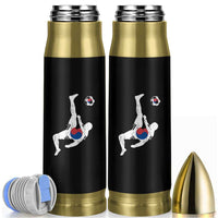 South Korea Soccer Bullet Tumbler Bicycle Kick Silhouette Korean Flag