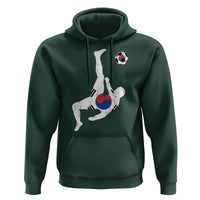 South Korea Soccer Hoodie Bicycle Kick Silhouette Korean Flag