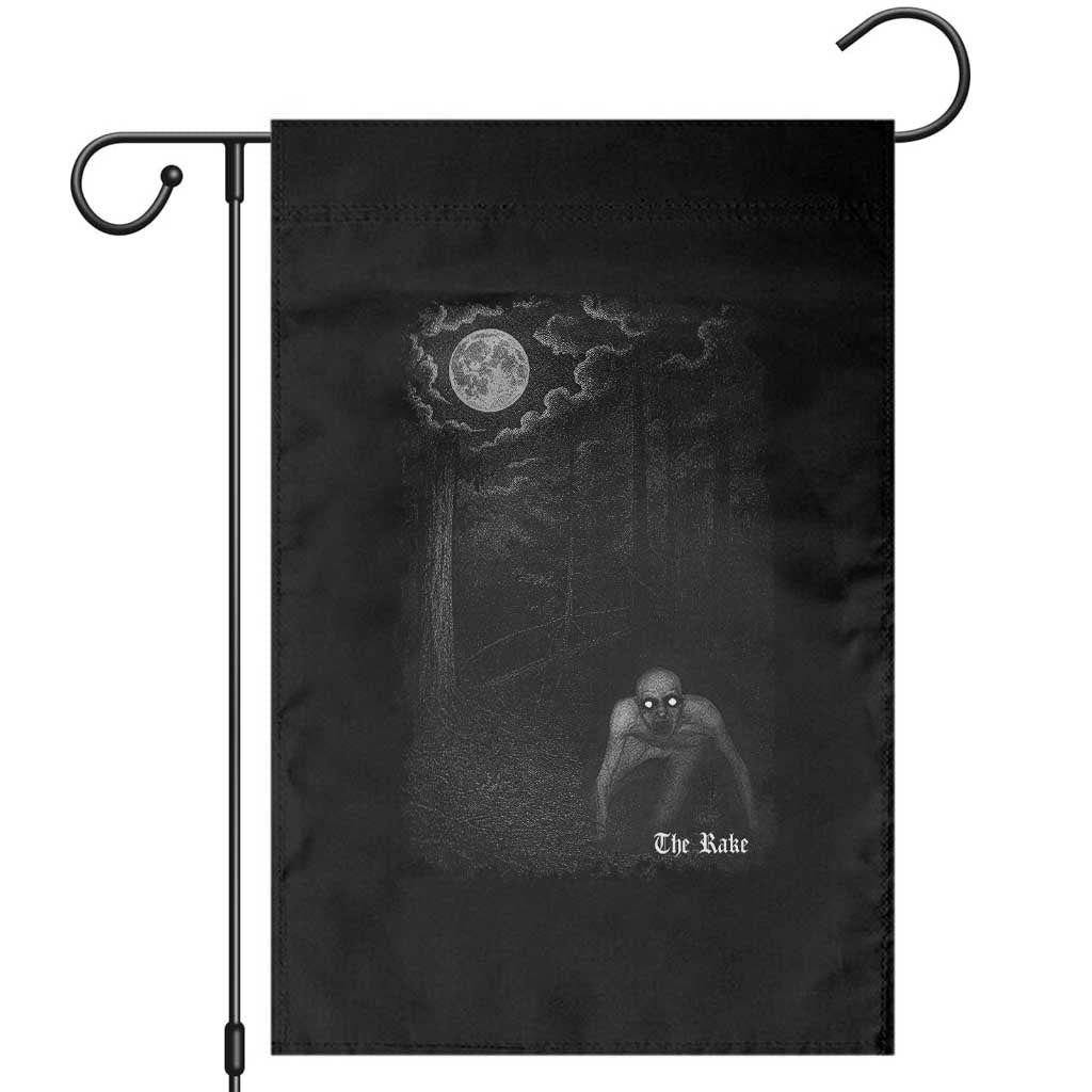 Rake Creepypasta Garden Flag Cryptid Series Cryptozoology Gift Creepy Horror Halloween - Wonder Print Shop