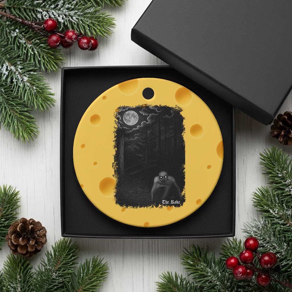 Rake Creepypasta Ceramic Ornament Cryptid Series Cryptozoology Gift Creepy Horror Halloween - Wonder Print Shop