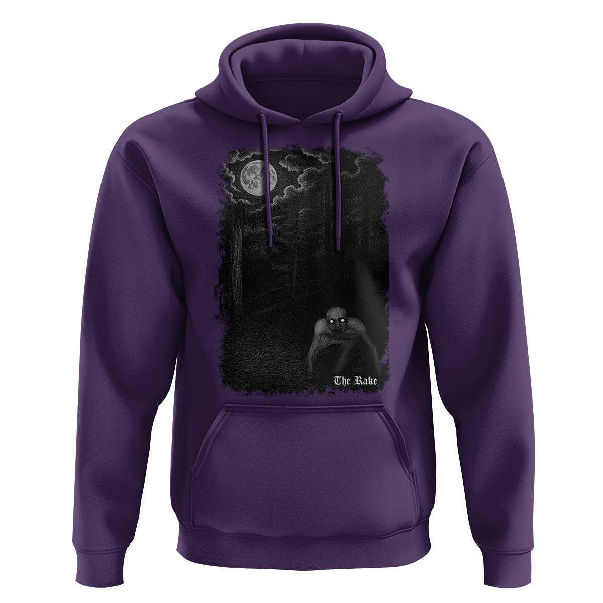 Rake Creepypasta Hoodie Cryptid Series Cryptozoology Gift Creepy Horror Halloween - Wonder Print Shop