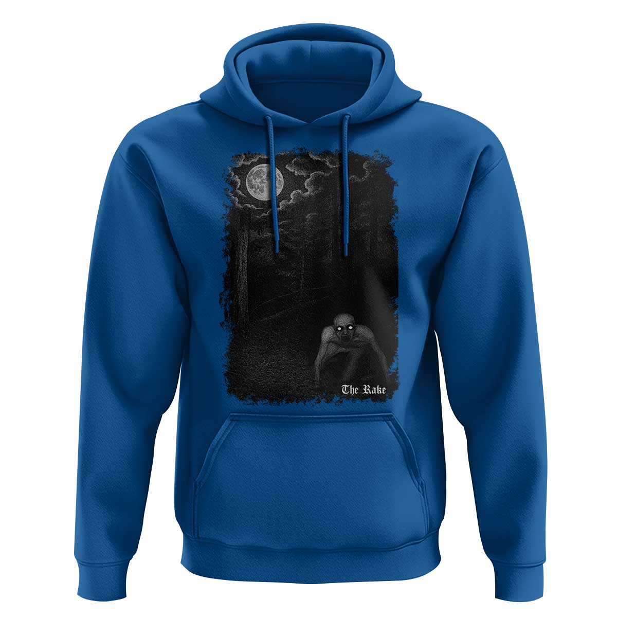 Rake Creepypasta Hoodie Cryptid Series Cryptozoology Gift Creepy Horror Halloween - Wonder Print Shop