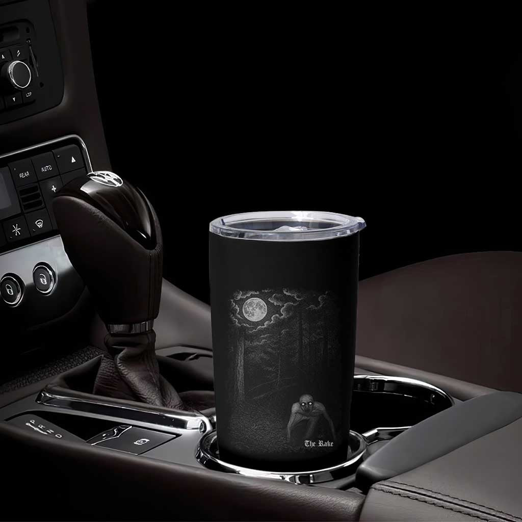 Rake Creepypasta Tumbler Cup Cryptid Series Cryptozoology Gift Creepy Horror Halloween - Wonder Print Shop