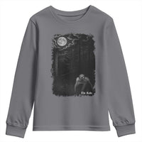 Rake Creepypasta Youth Sweatshirt Cryptid Series Cryptozoology Gift Creepy Horror Halloween - Wonder Print Shop