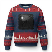 Rake Creepypasta Ugly Christmas Sweater Creepy Cryptid Series Cryptozoology Gift Halloween - Wonder Print Shop