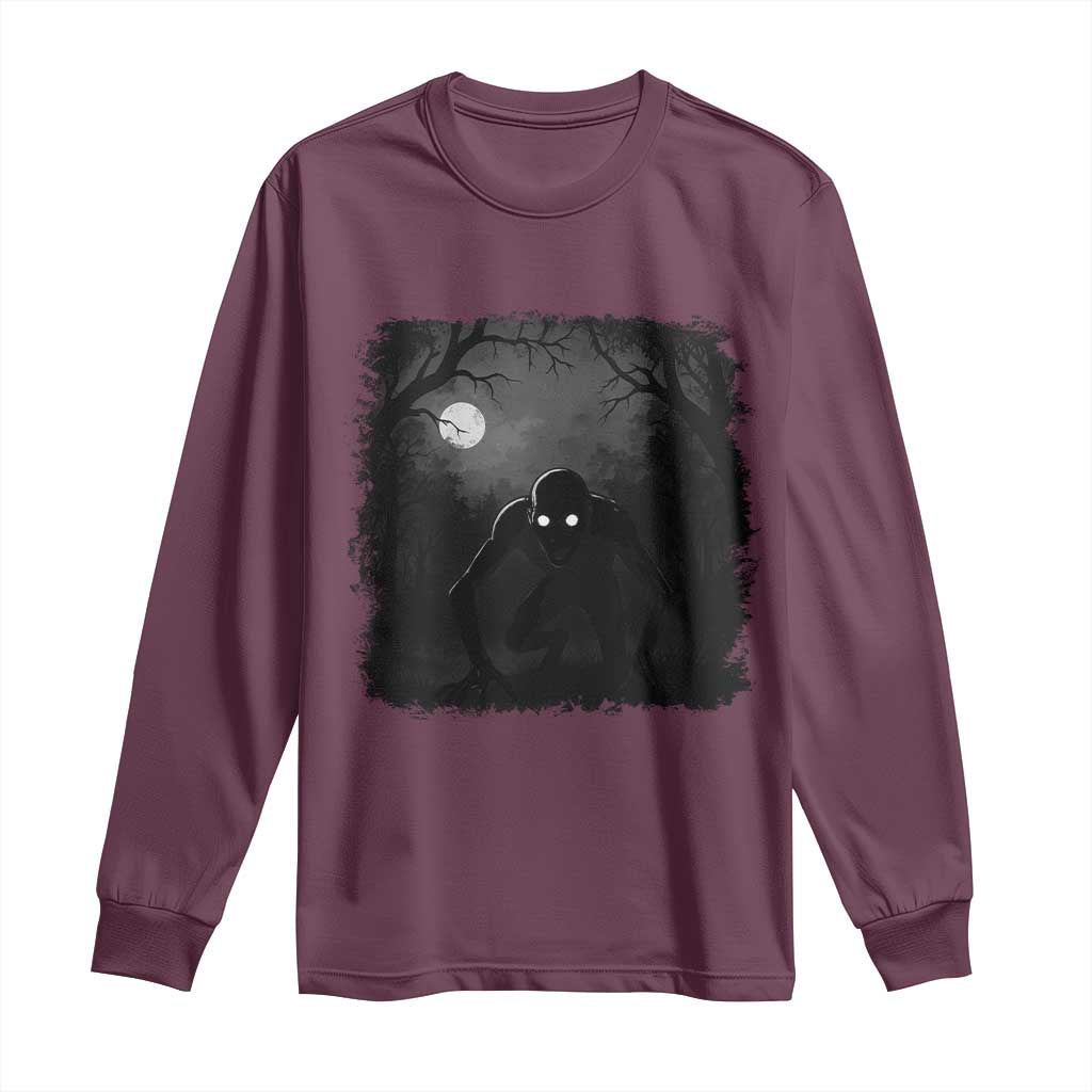 Rake Creepypasta Long Sleeve Shirt Creepy Cryptid Series Cryptozoology Gift Halloween - Wonder Print Shop